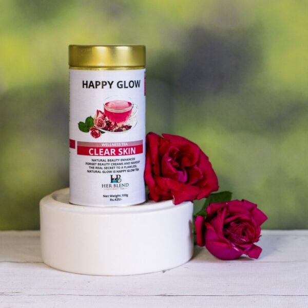 Happy Glow | skin glow tea | clear skin tea | Detox tea for skin | Calendula tea | Detox tea (100gm)