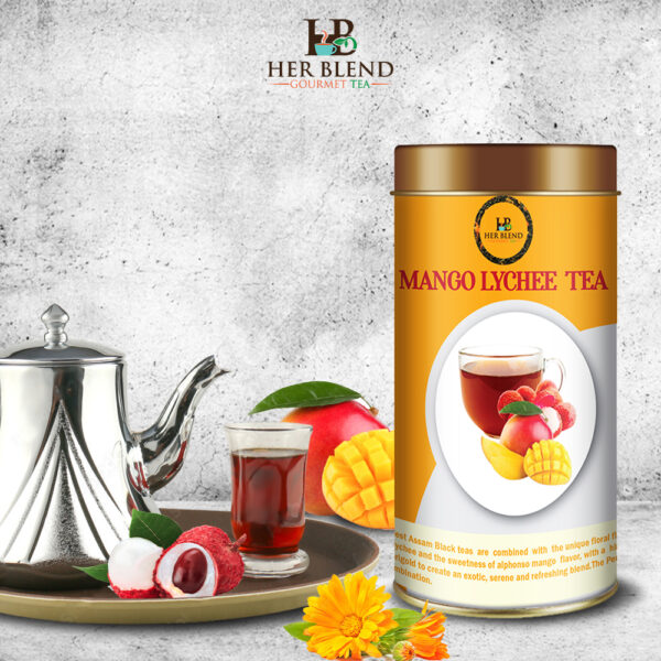Mango Lychee Tea ( 100 gm )