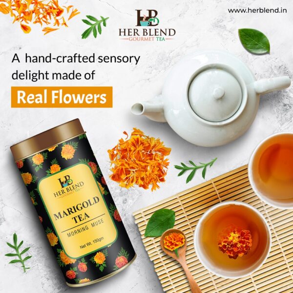 Marigold tea | Calendula tea (Morning's Muse) 100 gm