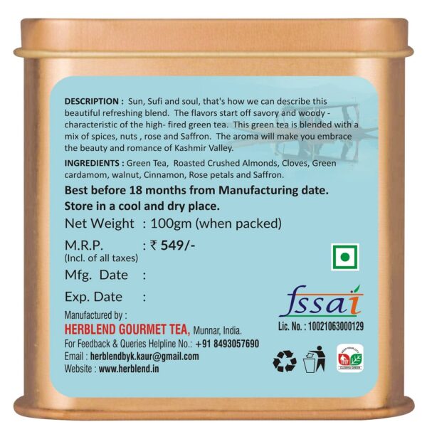 Divine Kashmir ( Kashmiri Kahwa )