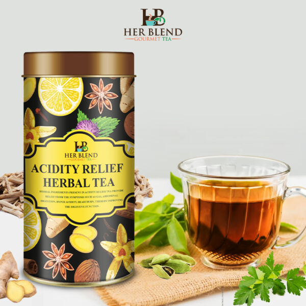 Acidity Relief Herbal Tea | acid reflux tea | Herbal Tea ( 100 gm )