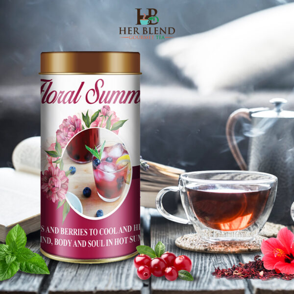 Floral Summer ( Herbal Iced Tea) | Herbal Tea (100 gm )
